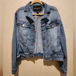 Ashley Stewart Jean Jacket Plus Size